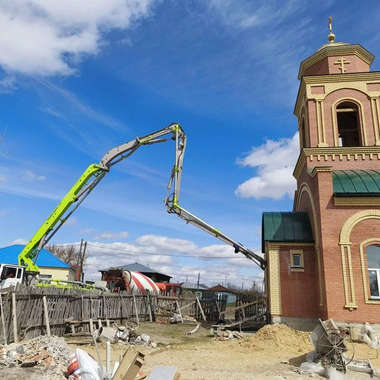 Теплые полы в храме